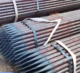 黔东南超前小导管预埋钢管出尖打孔焊倒刺无缝焊管厂